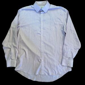 Charles-tyrwhitt Men's Purple and Blue Shirt